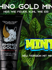 Load image into Gallery viewer, Rhino Gold Mint Special Gel for MEN with Menthol 50ml | Penisvergrößerung
