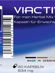 Load image into Gallery viewer, VIACTIVE++ Formen Herbal Mix Capsule |  Blaue Pillen für erwachsene Männer 40 Kapsul
